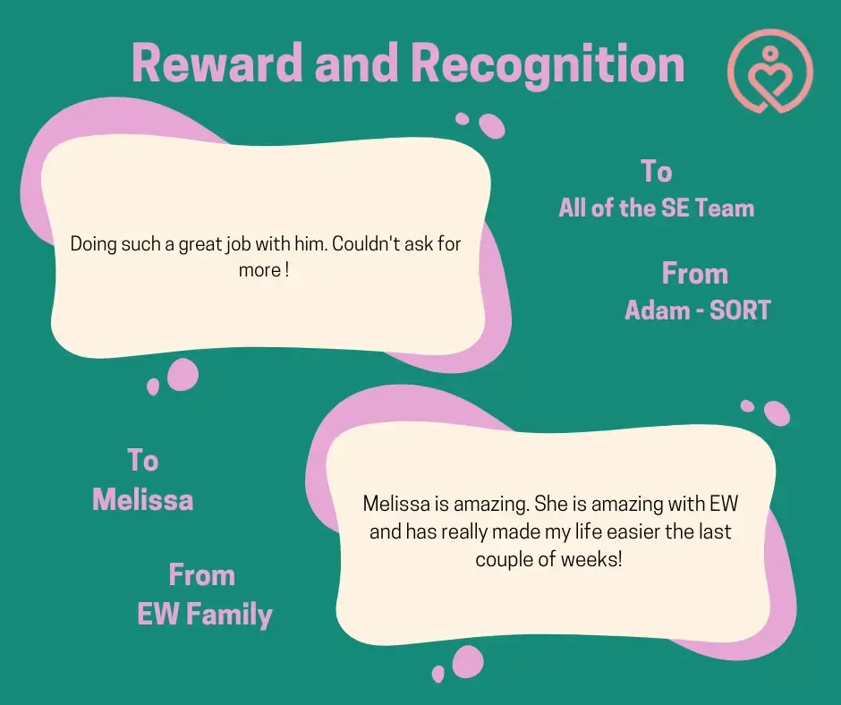 Reward & Recognition shout-outs from 10 August 2026