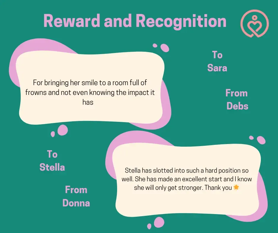 Reward & Recognition shout-outs from 22 April 2026